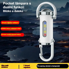 🔦【Kupte 1 a získejte 1 zdarma】 Super výkonná mini LED svítilna 6000 W | Voděodolná | Vícerežimová | Baterie s dlouhou výdrží | 2 za 1 🔥