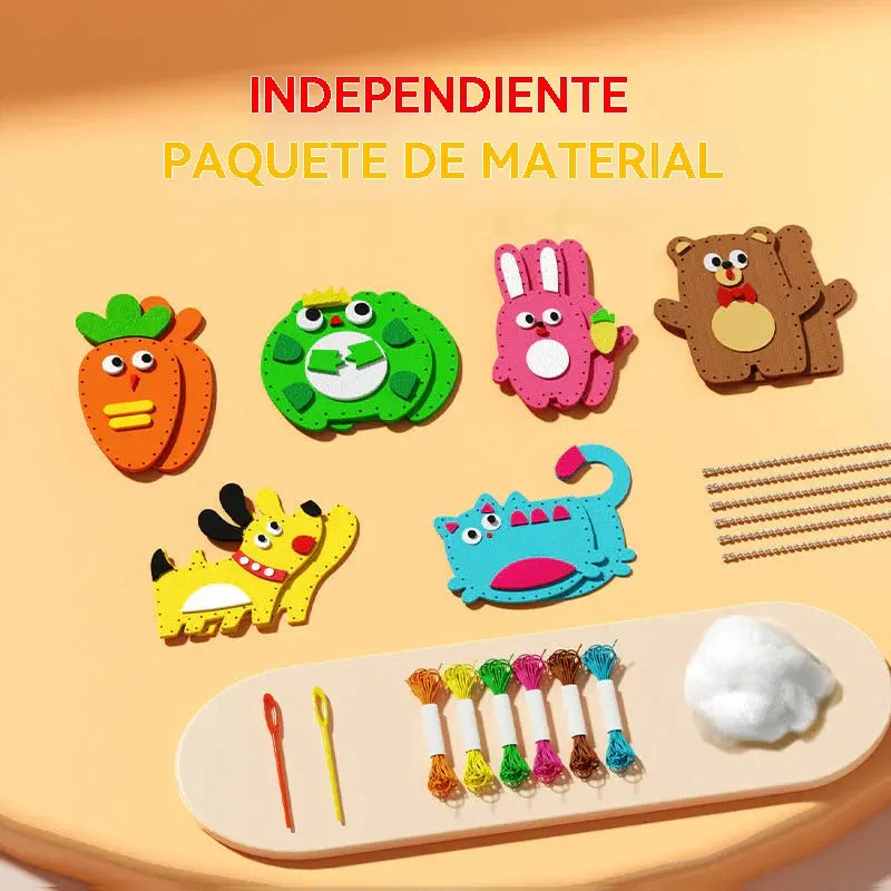 🧵🎁【1 juego 26 euros】Kit de costura hecho a mano DIY interesante para niños — Sigur şi liniştitor