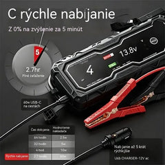 🔋 Inteligentná nabíjačka 12 V pre autobatérie – nabíjajte, kontrolujte a udržiavajte svoju batériu! ⚡