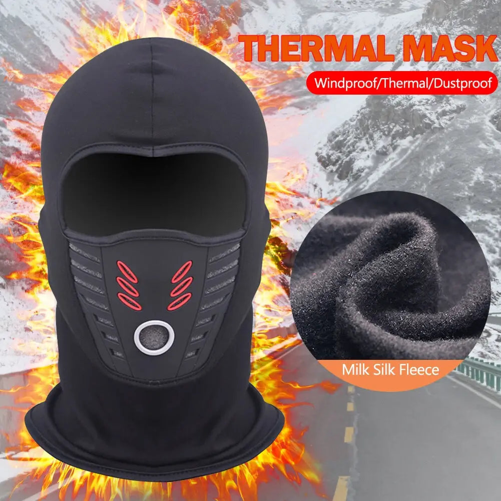 ☀️🔥Máscara facial completa, resistente al frío, esquí, invierno, resistente al viento y cálido, unisex