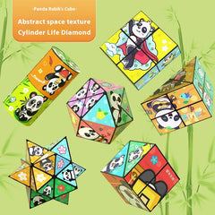 🔥【Compra 3, llévate 3 gratis】Cubo de Rubik con deformación geométrica, rompecabezas 3D, bloques de construcción🧩Precio medio desde 5 euros