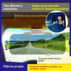 Visera antideslumbrante para faros delanteros de coche de uso dual, día/noche, de última generación