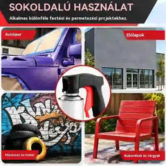 🔥Vásároljon 1-et, kapjon 1-et ingyen🔥🎨🔧 Kiegészítő fogantyú szórófestékes dobozokhoz | Ergonomikus markolat autók, falak és barkács projektek festéséhez