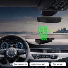 🚗✨ HUD GPS para Coche | Pantalla Digital de Velocidad con Proyección en Parabrisas
