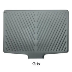 🍽️💧Alfombrilla escurridora de platos de cocina, alfombrilla de secado de silicona