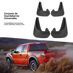 🔥【Estilo universal 4 piezas】Guardabarros para neumáticos de automóvil, protectores contra salpicaduras