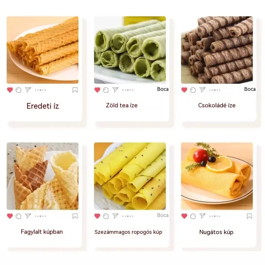 🔥 Sokoldalú tapadásmentes serpenyő: tökéletes palacsinta, steak és fagylalttölcsér készítéséhez! 🥞🥩🍦