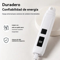 🔥🐱🐶 Lima eléctrica de uñas para mascotas con indicador LED de potencia