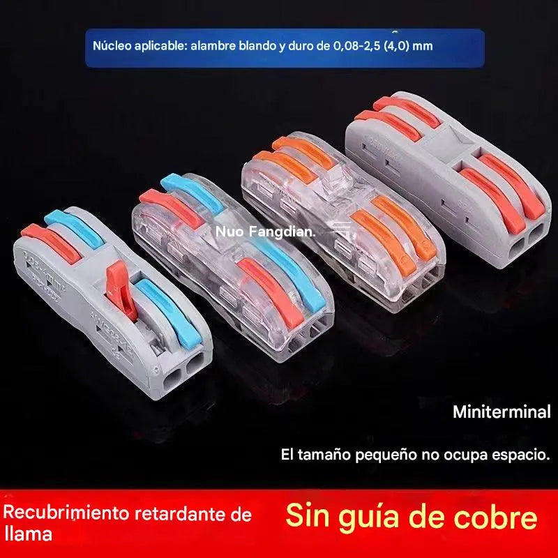 【 30 piezas】Conector de cable eléctrico multifuncional