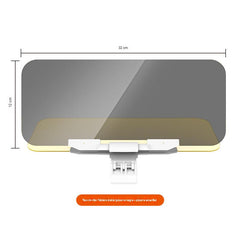Extensor de visera solar polarizada antirreflejos universal para automóviles