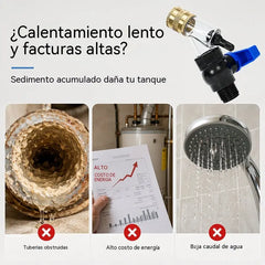 🔥 Limpiador Desincrustante para Calentadores de Agua – ¡Elimina Sarro y Sedimentos sin Desmontar!