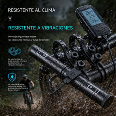 🔥 ¡Más espacio para tu bici! Soporte ampliable para manillar con USB y doble fijación 🚴‍♂️