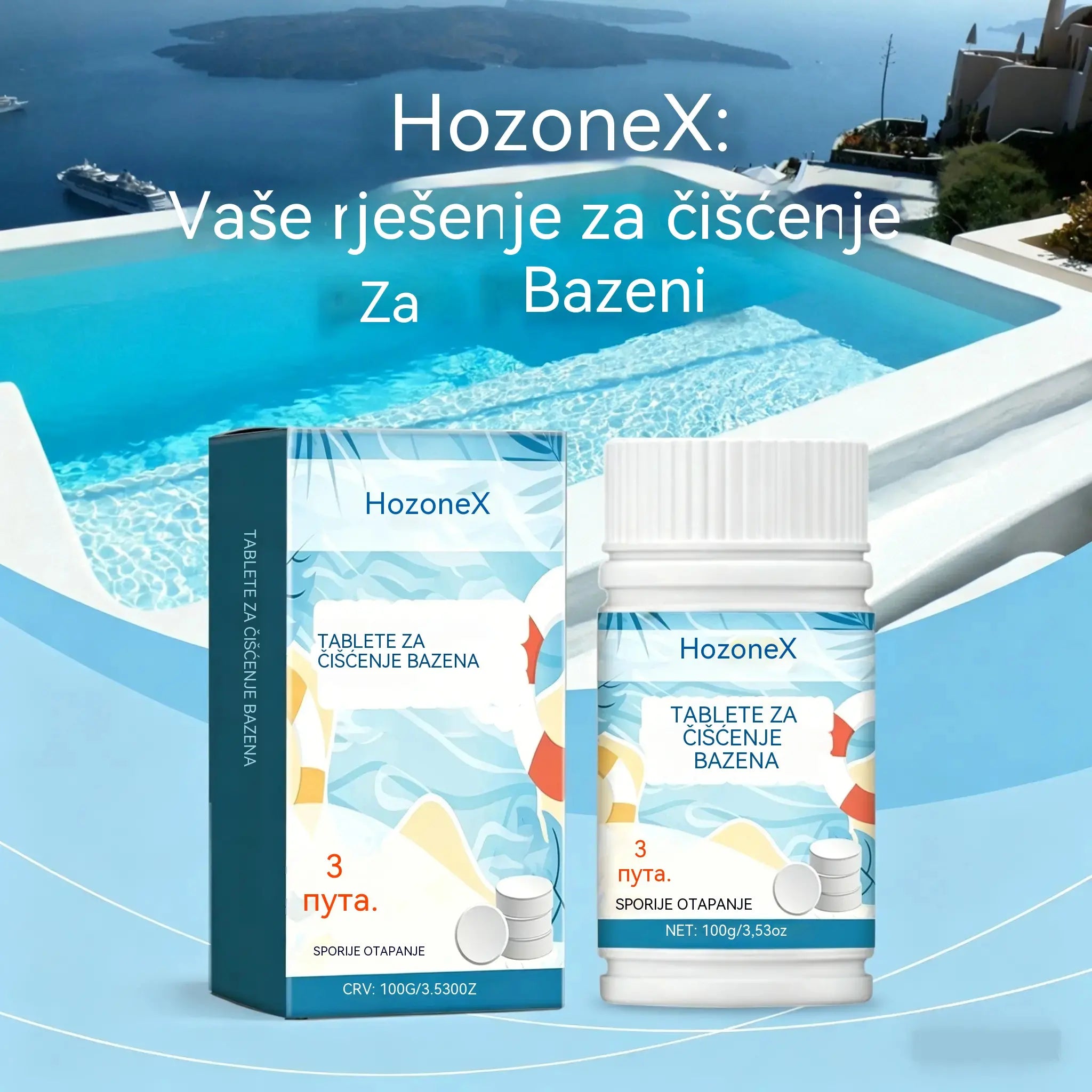 🔥【Kupite 1, dobijete 1 besplatno】🏊‍♀️💧Tablete za čišćenje bazena – za kristalno čistu i prozirnu vodu