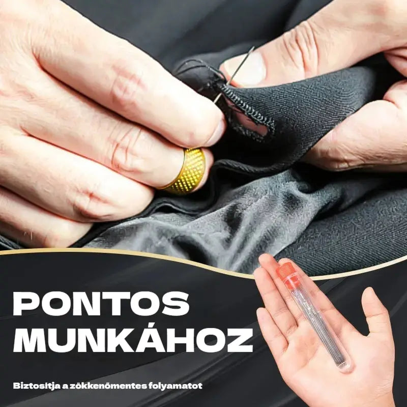 🧵 37 darabos varrókészlet – Minden, amire szükséged van a javításhoz és az alkotáshoz!