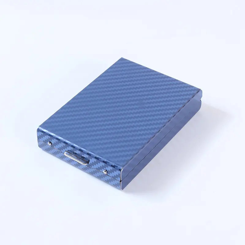 🛡️✨ Kovové puzdro na karty z nehrdzavejúcej ocele s RFID ochranou — tenké, elegantné a bezpečné pre vaše karty.
