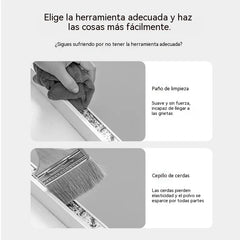 【2 artículos por 25 euros】Cepillo multiusos cuatro en uno para limpiar ranuras y grietas de ventanas.