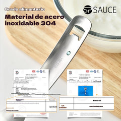 🔥50% de descuento🔥🥄Cuchara y colador multifuncional de acero inoxidable 304