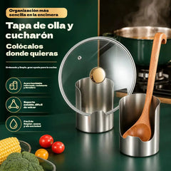 ⏰🔥 ¡50% de descuento por tiempo limitado! 🥄 Organizador multifuncional de utensilios de cocina: mantén todo organizado y al alcance de la mano ✨🏠
