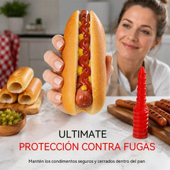 【Compra uno y llévate otro gratis】🔥 Máquina para hacer perritos calientes, broca para hacer pan de perritos calientes, la opción perfecta para los amantes del pan.