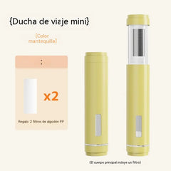 🚿💧 Filtro Compacto para Ducha con Cartucho Reemplazable — ¡Instálalo Fácilmente y Mejora tu Rutina!