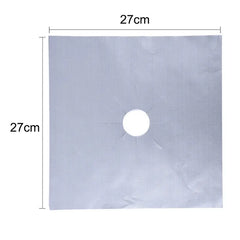 🥳【Paquete de 8 piezas】🔥🍳Alfombrilla para estufa de gas resistente a altas temperaturas, a prueba de aceite y manchas.