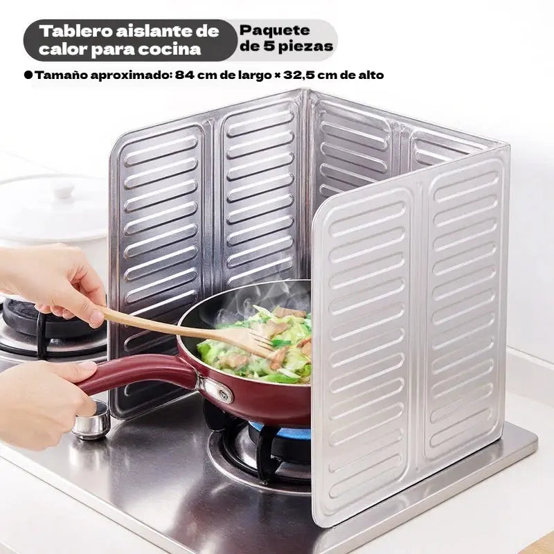 🥳50% DE DESCUENTO🍲【Paquete de 5 piezas】 Funda protectora contra salpicaduras de aceite de cocina