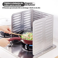 🥳50% DE DESCUENTO🍲【Paquete de 5 piezas】 Funda protectora contra salpicaduras de aceite de cocina