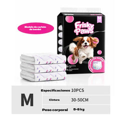 🐶💧 Pañales desechables para mascotas: súper absorbentes, transpirables y cómodos, mantienen a tu perro o gato seco y feliz 🐱✨