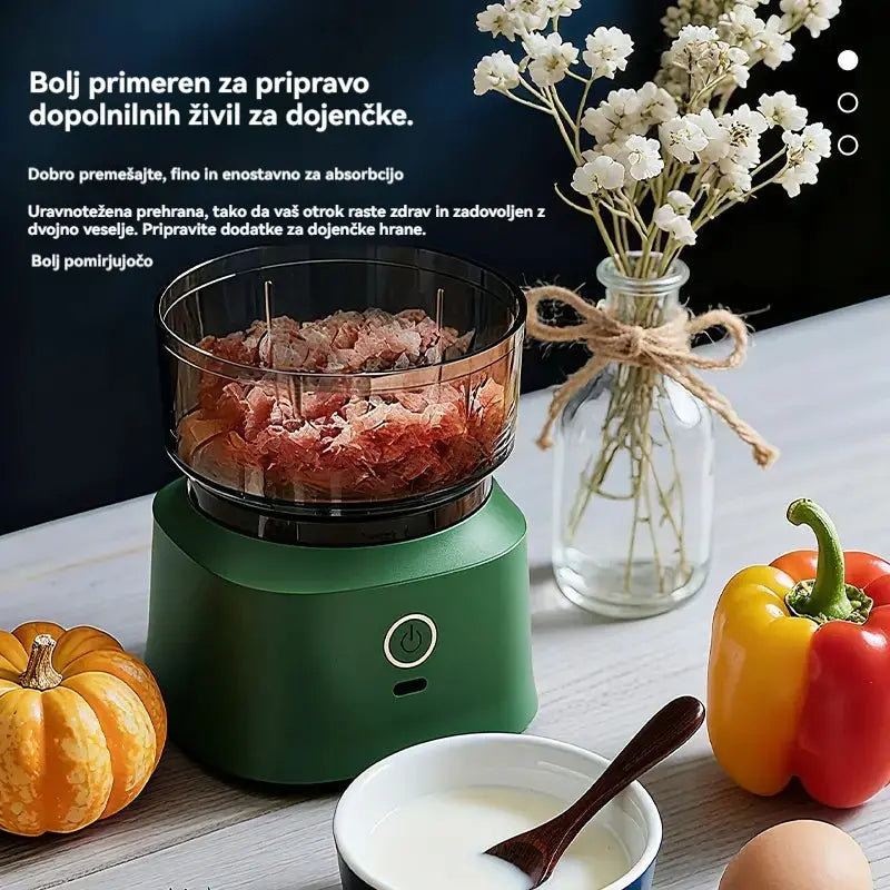 🔥 50 % popust! 🔥 🥩⚡ Električni mlinček za meso velike zmogljivosti: zmogljiv, hiter in enostaven za uporabo | Idealen za domače kuhinje in domače obroke 🍔🌮