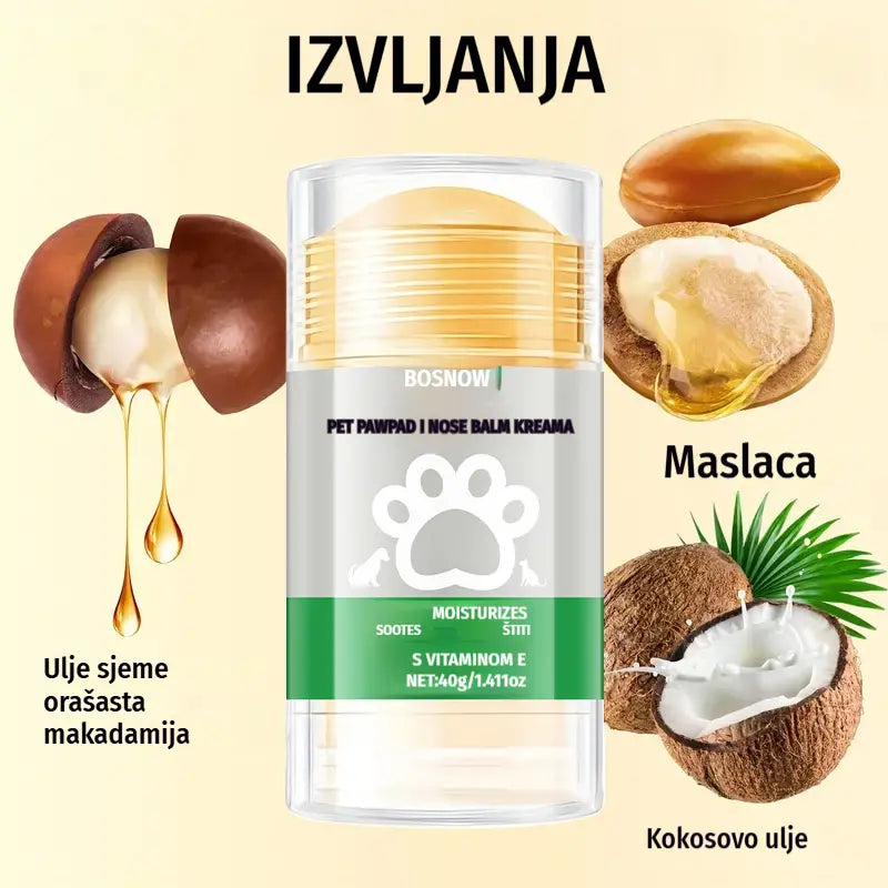 💧🐾 Hidratantni balzam za šape – 🐶 Razmazite meke i zdrave šape svog ljubimca
