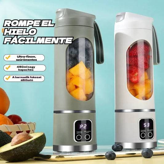 ✨🍹 Vezeték nélküli hordozható turmixgép 🔥 Vezeték nélküli hordozható kialakítás