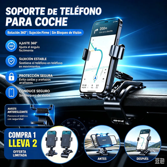 🔥Compra 1 y llévate 1 gratis🔥2 piezas 25 euros📱 Soporte de Móvil con Pinza 360° — ¡Sujétalo Donde Quieras y Disfruta con las Manos Libres!