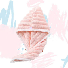 ⚡🧖‍♀️ Turbante de Secado Rápido para Cabello · Absorción Extra