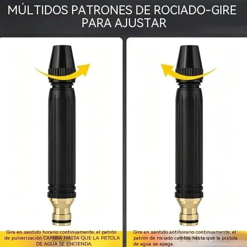 Último día con 55% de descuento: 【2 juegos por 25 euros】Pistola pulverizadora de alta presión para uso doméstico