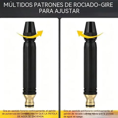 Último día con 55% de descuento: 【2 juegos por 25 euros】Pistola pulverizadora de alta presión para uso doméstico