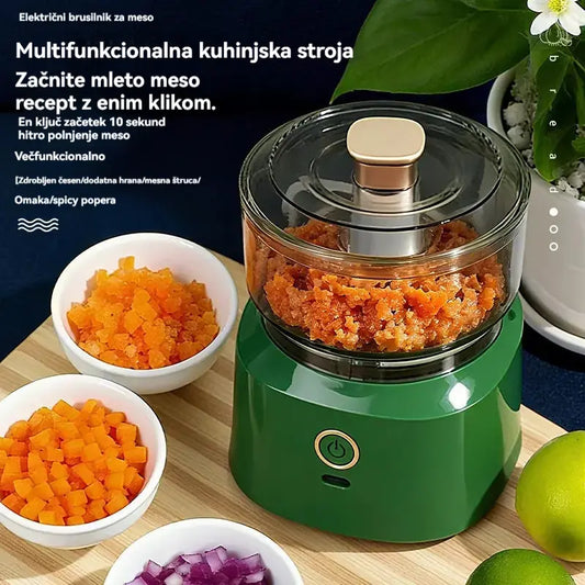 🔥 50 % popust! 🔥 🥩⚡ Električni mlinček za meso velike zmogljivosti: zmogljiv, hiter in enostaven za uporabo | Idealen za domače kuhinje in domače obroke 🍔🌮