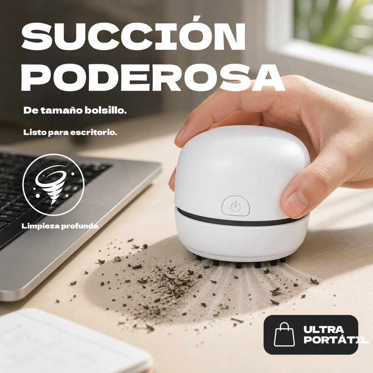 💥50% de descuento💥Mini aspiradora de escritorio portátil
