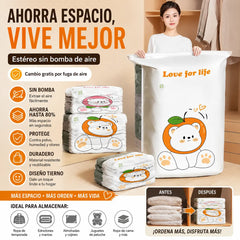 ✨🗃️ 5 artículos por 30 euros 💨 Bolsa de almacenamiento al vacío grande y compresible: no requiere bomba, es a prueba de fugas e ideal para ahorrar espacio en maletas y en casa ✈️