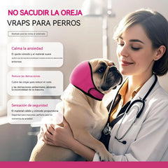 🐶 Diadema protectora para perros: reduce el ruido y es impermeable. Fabricada con caucho de neopreno de alta calidad, protege las orejas de tu mascota y la calma. ✨🌊