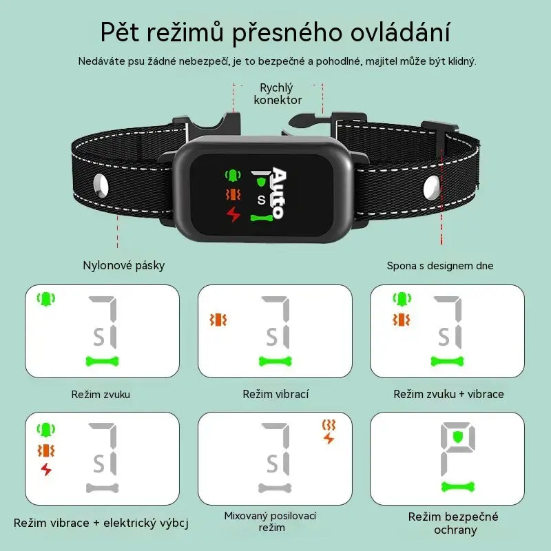 🥳50% SLEVA🐶 Chytrý obojek proti štěkání pro psy