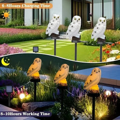🦅 Luz solar de jardín con diseño de águila ¡50 % de descuento!