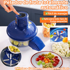 🍇 Pelador Automático de Frutas y Ajos | ¡Listo en 15 Segundos!