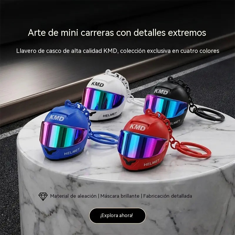 ¡Compra 1 y llévate 1 gratis! 🔥🔥 Divertido llavero con forma de mini casco de motocicleta.