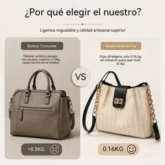 📢📢 ¡50% de descuento! ⏰ Bolso de hombro de paja de gran capacidad para ir al trabajo