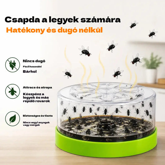 Újrafelhasználható légycsapó – Nem igényel áramot és könnyen használható 🏡