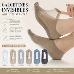🧦6 pares🧦 ¡Medias Invisibles para Hombre: Frescas, Antideslizantes y Transpirables para el Verano!