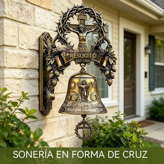 🔔¡El símbolo de fe y esperanza para tu hogar! —— Campana de pared «Triunfo»