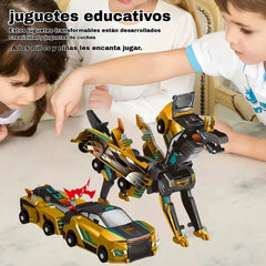 🦄🏎️ Coche Transformable 2 en 1: ¡De Carrera a Pegaso!