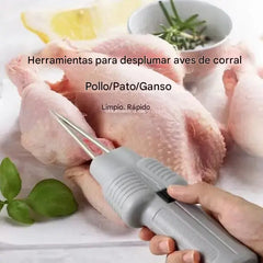 🦆Quitapelos eléctrico para aves de corral rápido