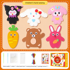 🧵🎁【1 juego 26 euros】Kit de costura hecho a mano DIY interesante para niños — Sigur şi liniştitor